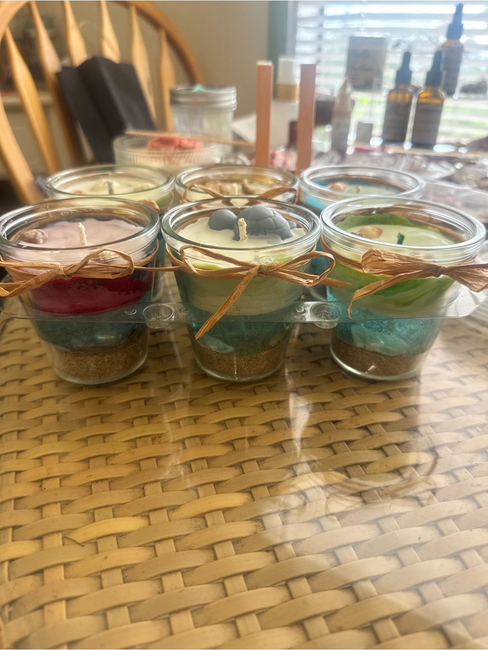 Beach theme Candle Set - Assorted Colors
